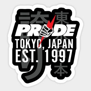 Pride FC Tokyo Japan Sticker